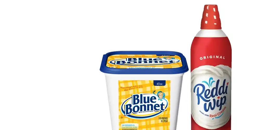 Blue Bonnet Spread 45 oz. Or Reddi Whip 13 oz. Your Choice