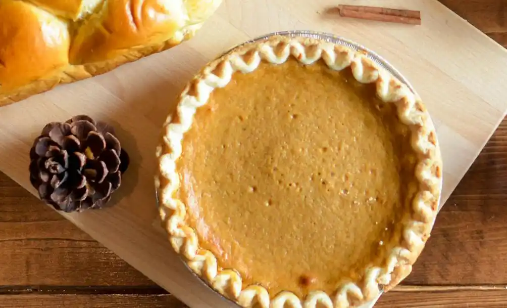 Fresh Baked Pumpkin Pie 8 Inch