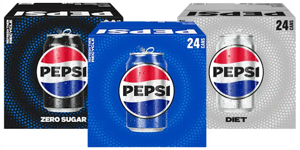 Pepsi Cubes 24 Pack 12 oz. Cans