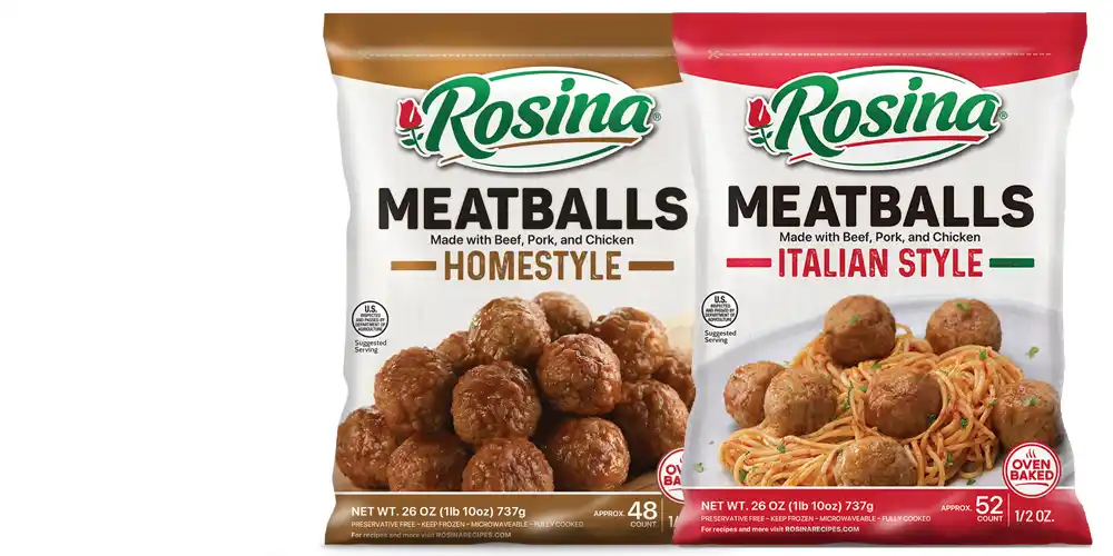 Rosina Meatballs 20-26 oz.