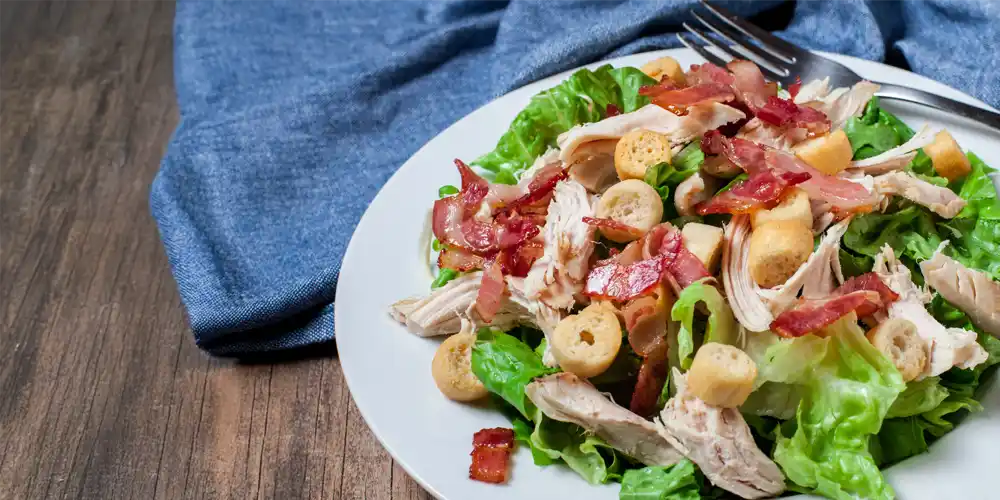 Chicken, Bacon, Ranch, Tossed Salad