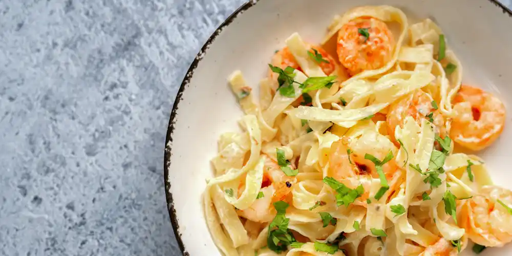 Shrimp Alfredo