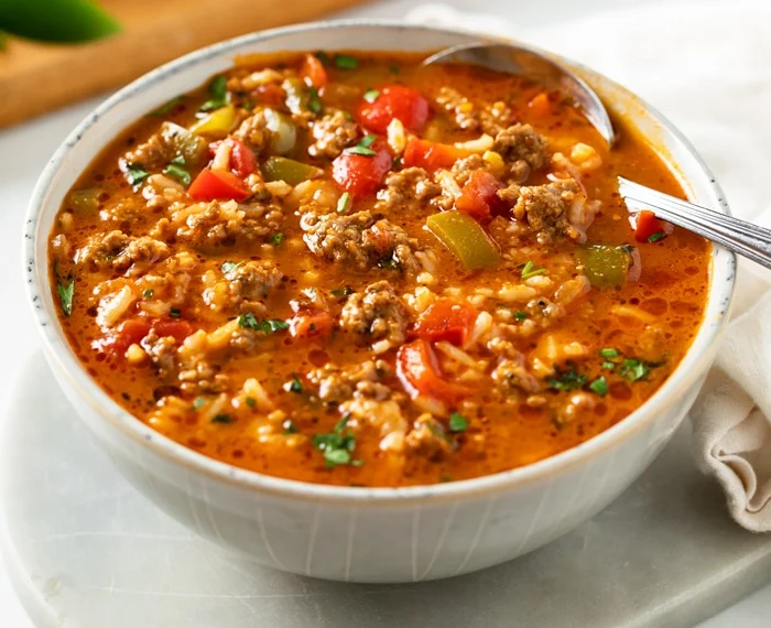 Stuffed Pepper soup