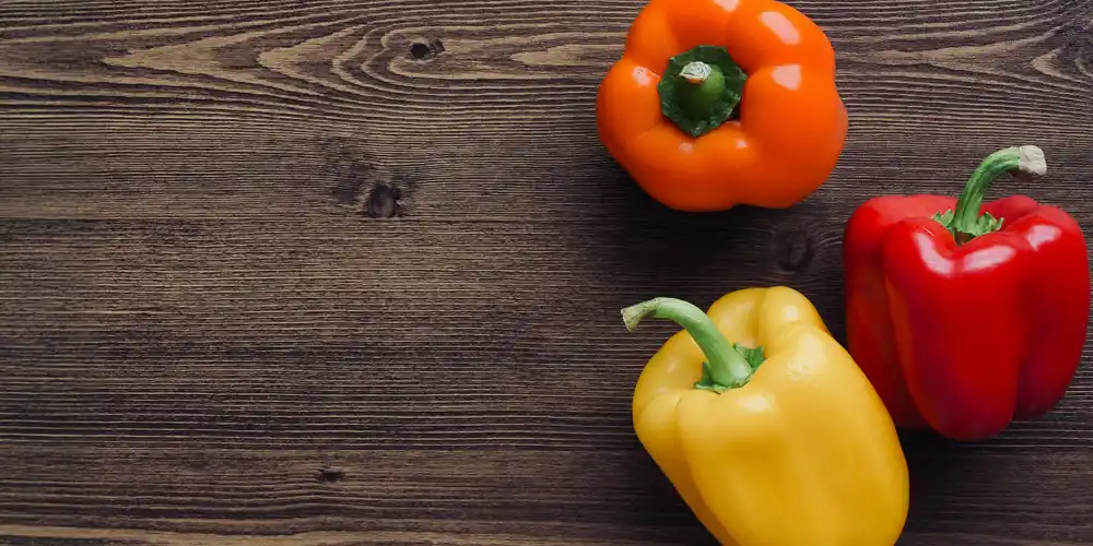 Bell Peppers Red, Yellow, and Orange
