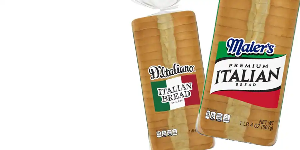 D’Italiano or Maier’s Italian Bread 20 oz