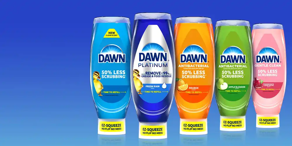 Dawn EZ Squeeze Dish Soap 12.2-18 oz