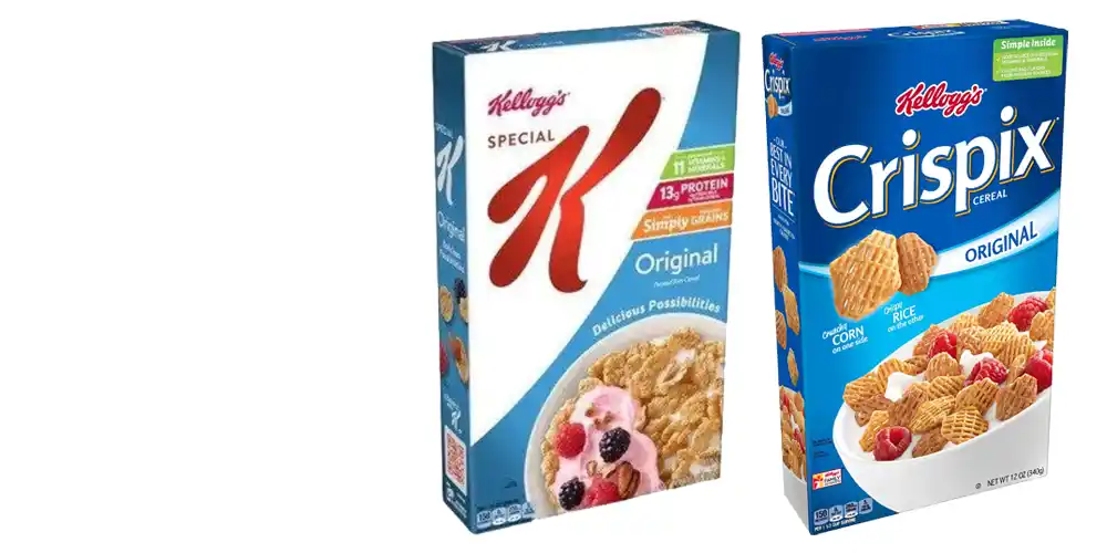 Kellogg’s Special K and Crispix Cereal