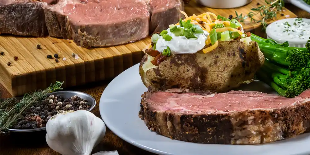 Prime Rib Dinner for Two