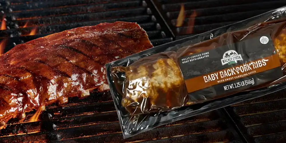 Walnut Creek Fully Cooked Baby Back BBQ Ribs 20 oz