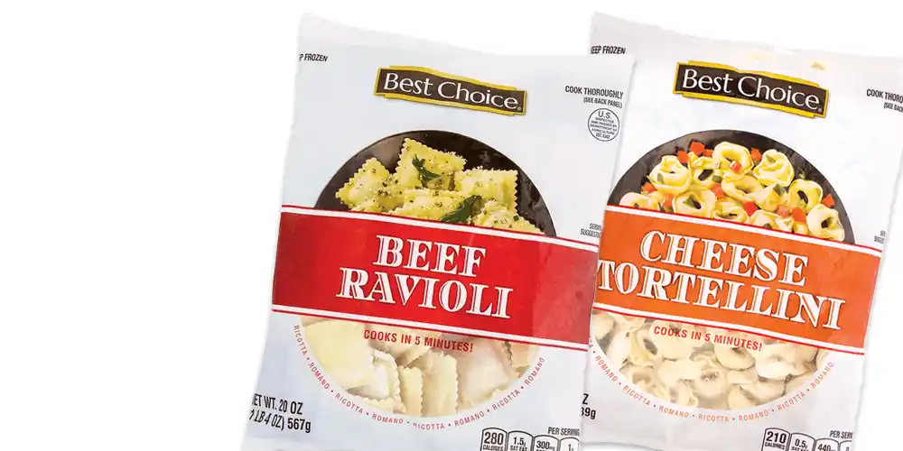 Best Choice Tortellini or Ravioli 19-20 oz