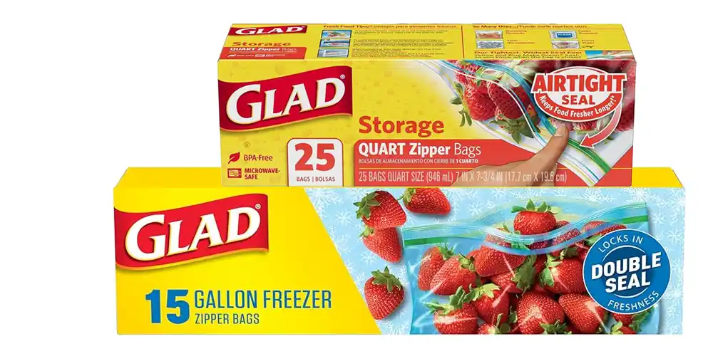Glad Storage Bags 15-25 ct