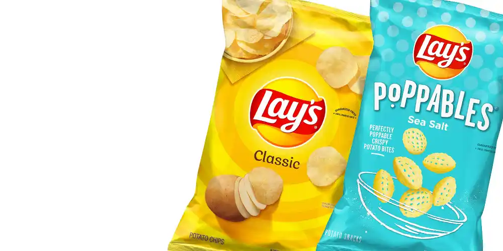 Lay’s Potato Chips Or Poppables 5-8 oz