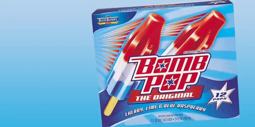 Blue Bunny Bomb Pops 12 ct
