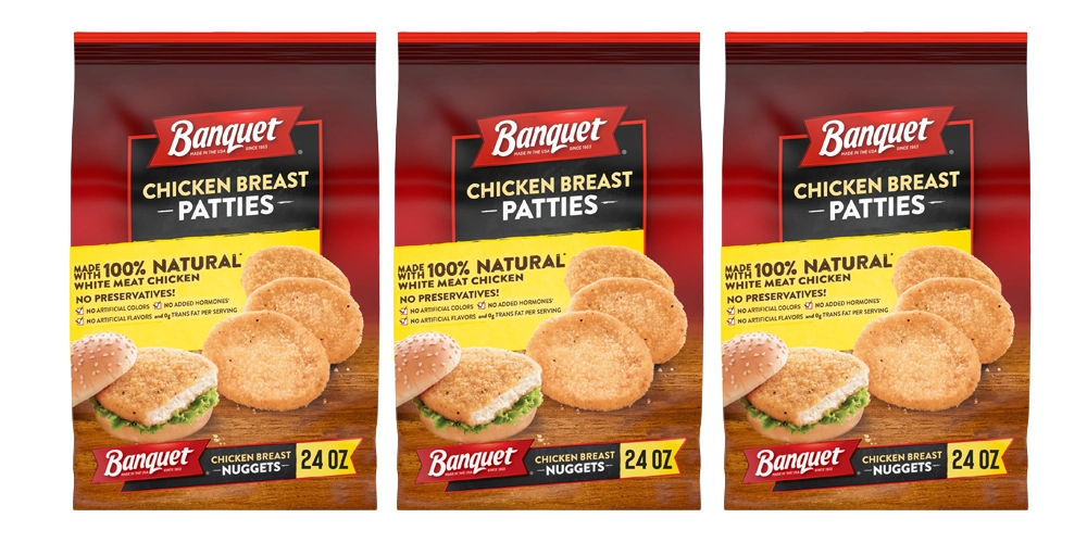 Banquet Boneless Chicken 24-32 oz.