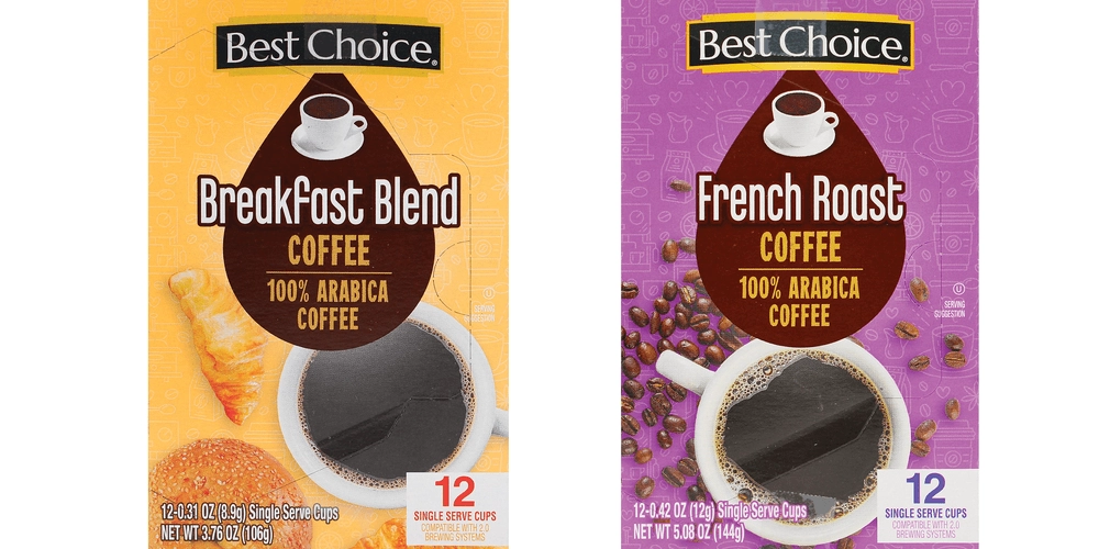 Best Choice Coffee Pods 12 ct.