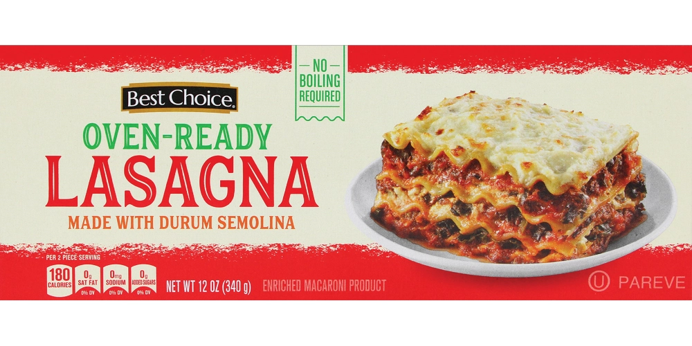 Best Choice Lasagna 12-16 oz.