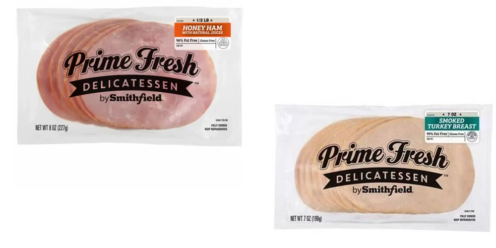 Smithfield Prime Fresh Sliced Lunchmeats 7-8 oz