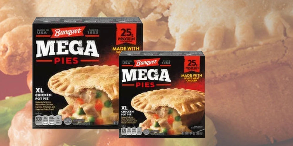 Banquet Mega Bowls, Pot Pies or Meals 11.5-16.95 oz.