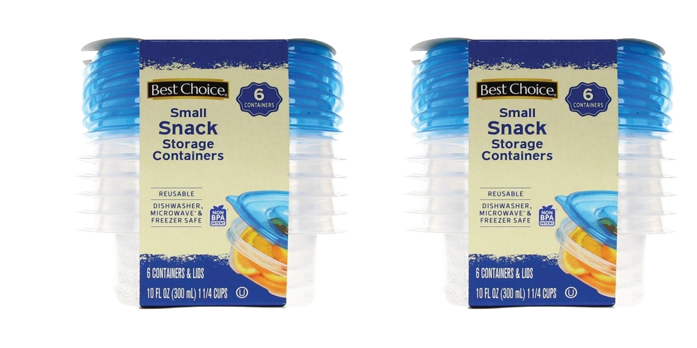 Best Choice Storage Containers 2-6 ct.