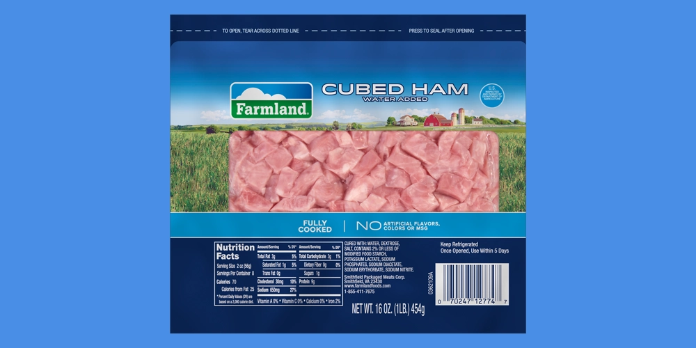 Farmland Diced & Cubed Ham or Ham Steaks 16 oz.