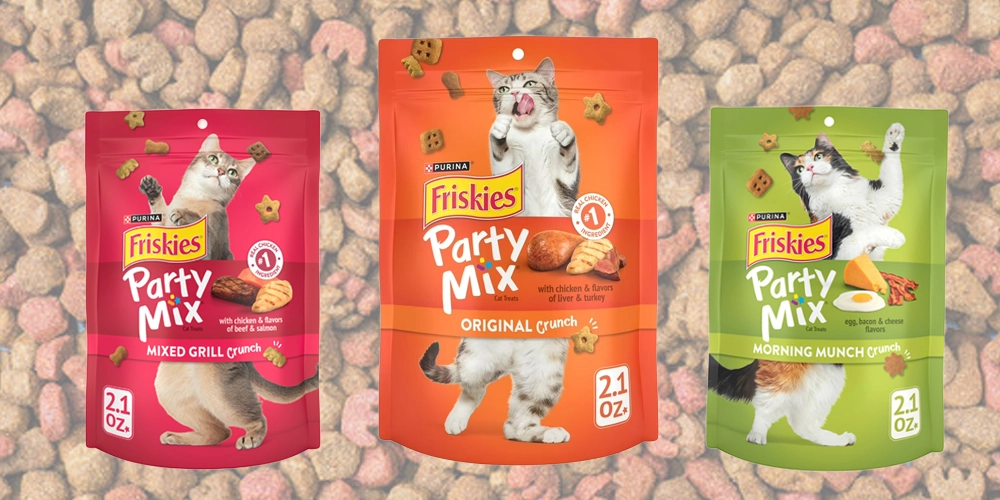 Friskies Party Mix Cat Food 2.1 oz.