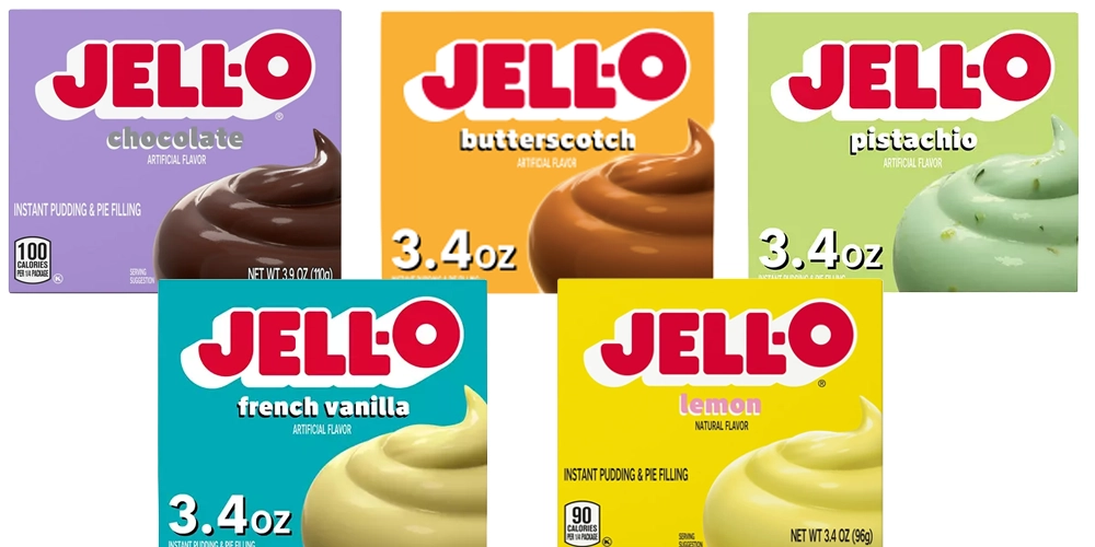 Jell-O Pudding Mix .3-3.9 oz.