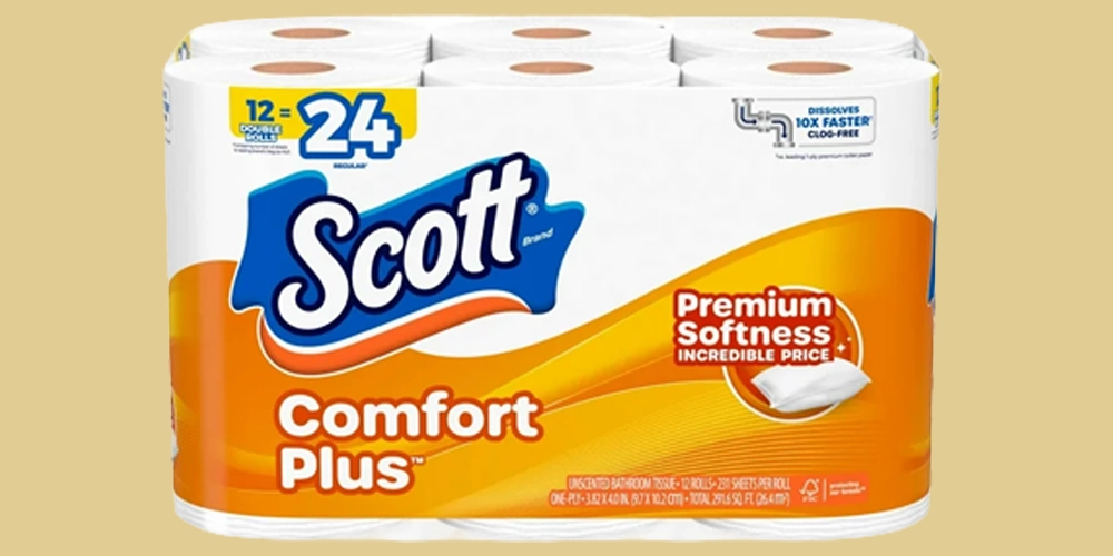 Scott Comfort Plus 12 ct. Double Roll