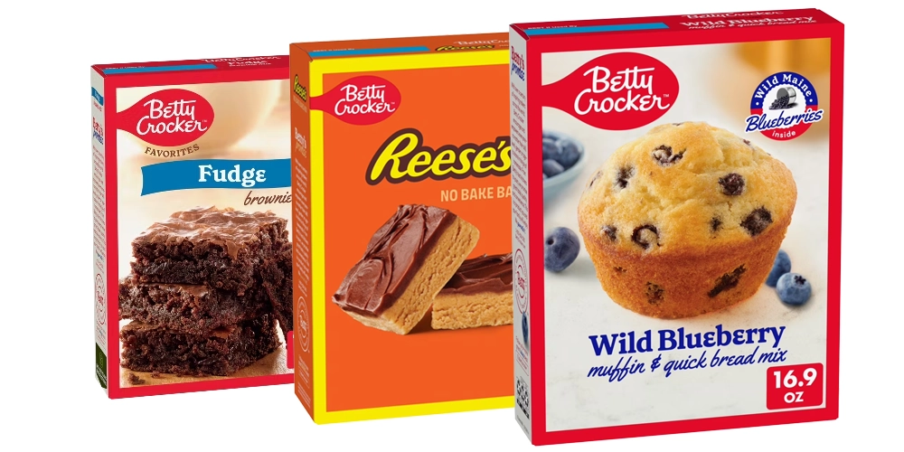 Betty Crocker Muffin, Brownie, Dessert Bar Mix 9.3-19.1