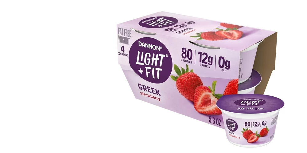 Dannon Light and Fit Yogurt 4 Pk