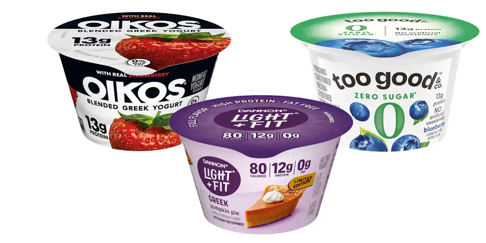 Dannon Oikos, Light and Fit or Too Good Yogurt 4.5-5.3 oz.