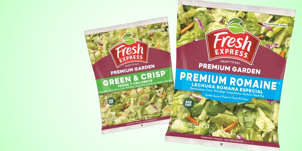 Fresh Express Romaine 9 oz. Green & Crisp 12 oz