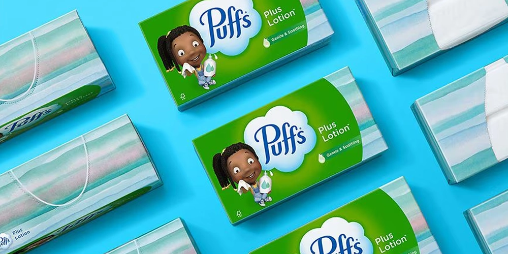 Puffs Facial Tissues 124 ct.