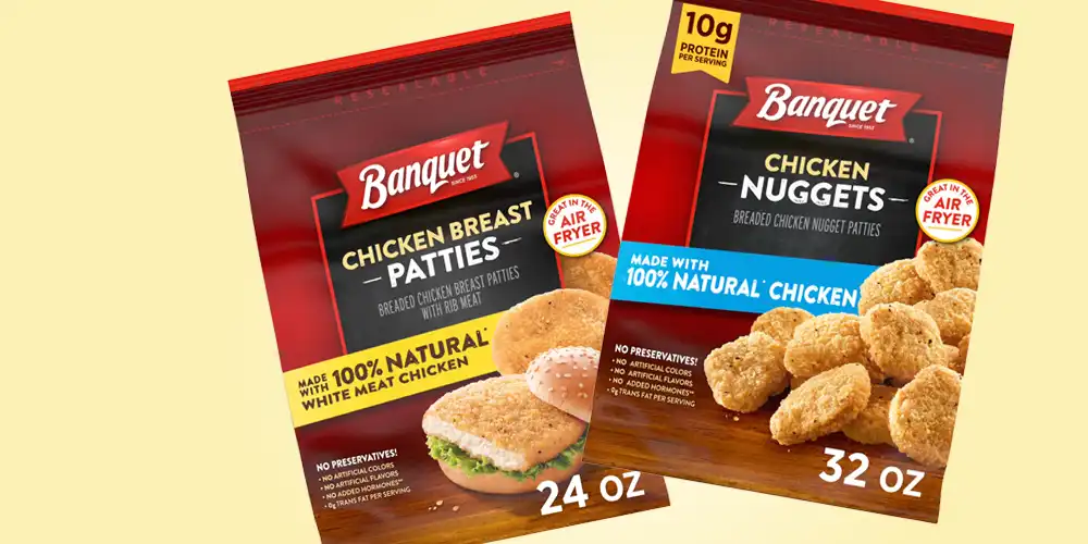 Banquet Boneless Chicken 24-32 oz.