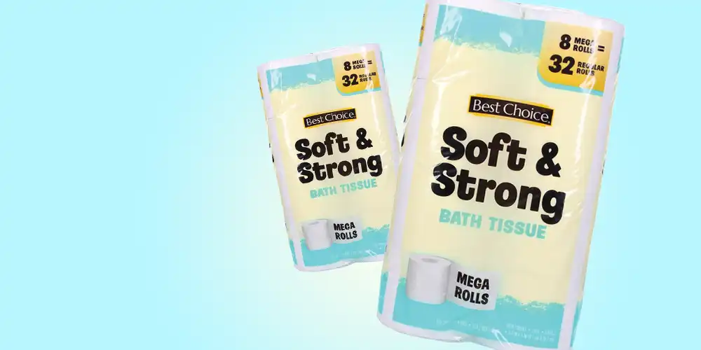 Best Choice Toilet Tissue 8 Roll Pack
