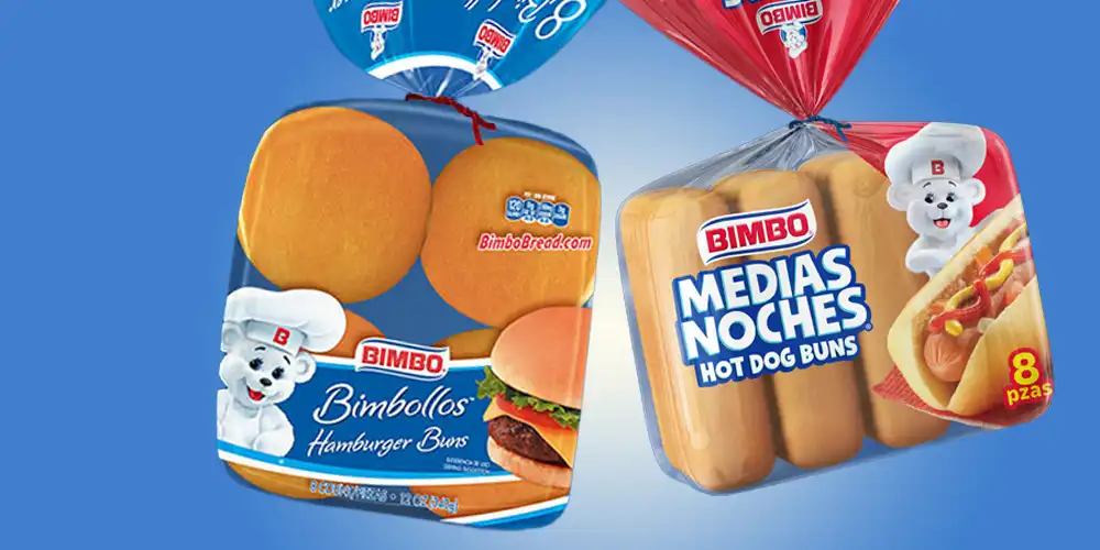 Bimbo Hot Dog or Hamburger Buns 8 ct.