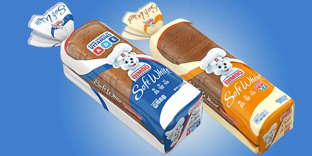 Bimbo Soft Wheat or White Bread 20 oz.