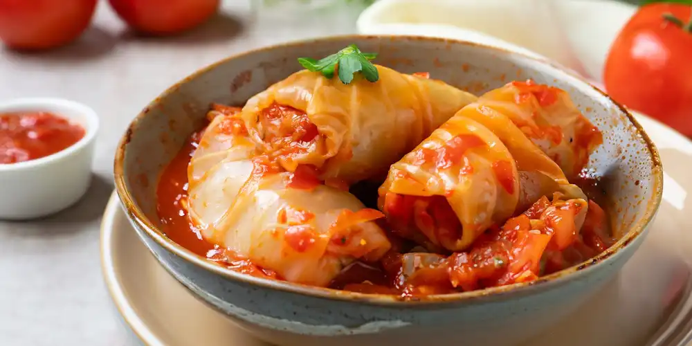 Dinner for Two Stuffed Cabbage Rolls