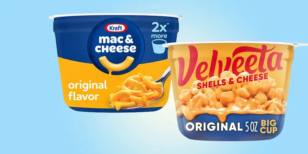 Kraft or Velveeta Mac & Cheese Big Bowls