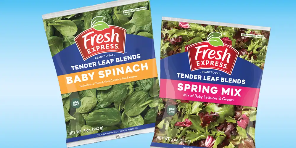Fresh Express Baby Spinach or Spring Mix
