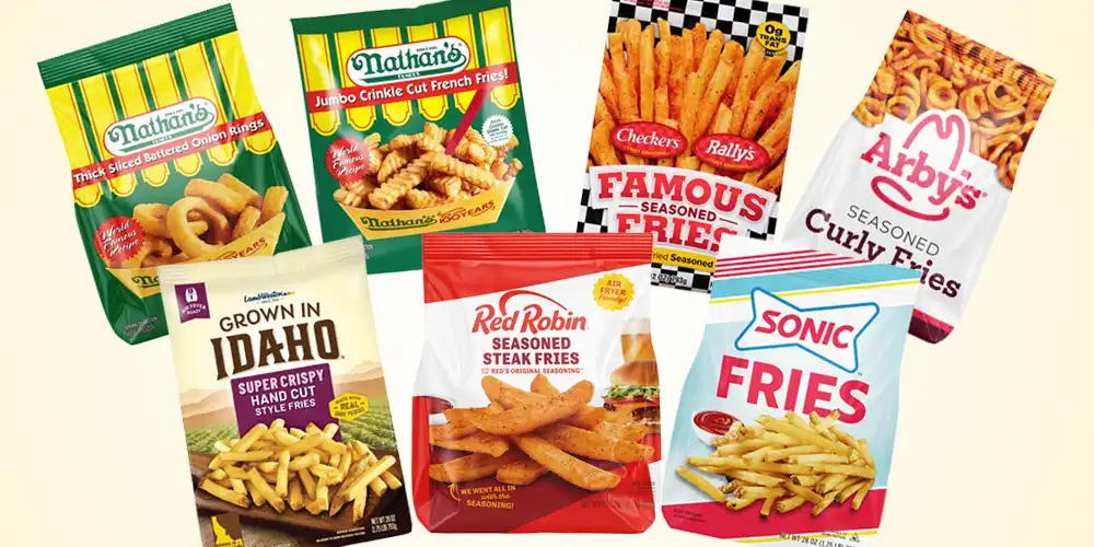Arby's, Checkers, Nathan's, Sonic, Red Robbin, Idaho Fires or Onion Rings